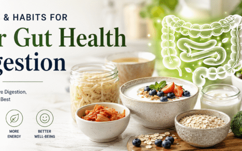 Best Foods and Daily Habits for Better Gut Health and Digestion