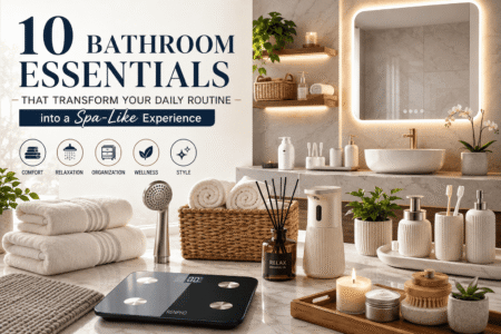 10 Bathroom Essentials That Transform Your Daily Routine into a Spa-Like Experience